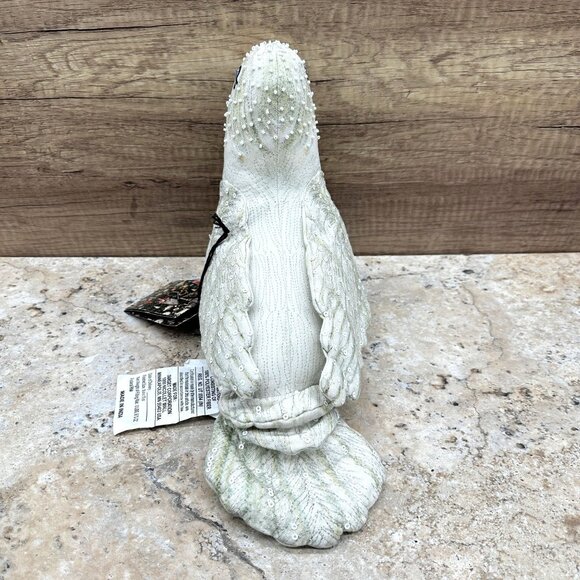 John Derian for Target Dove Decorative Pillow Beaded Embroidered Bird 6x15 NWT - Picture 5 of 10